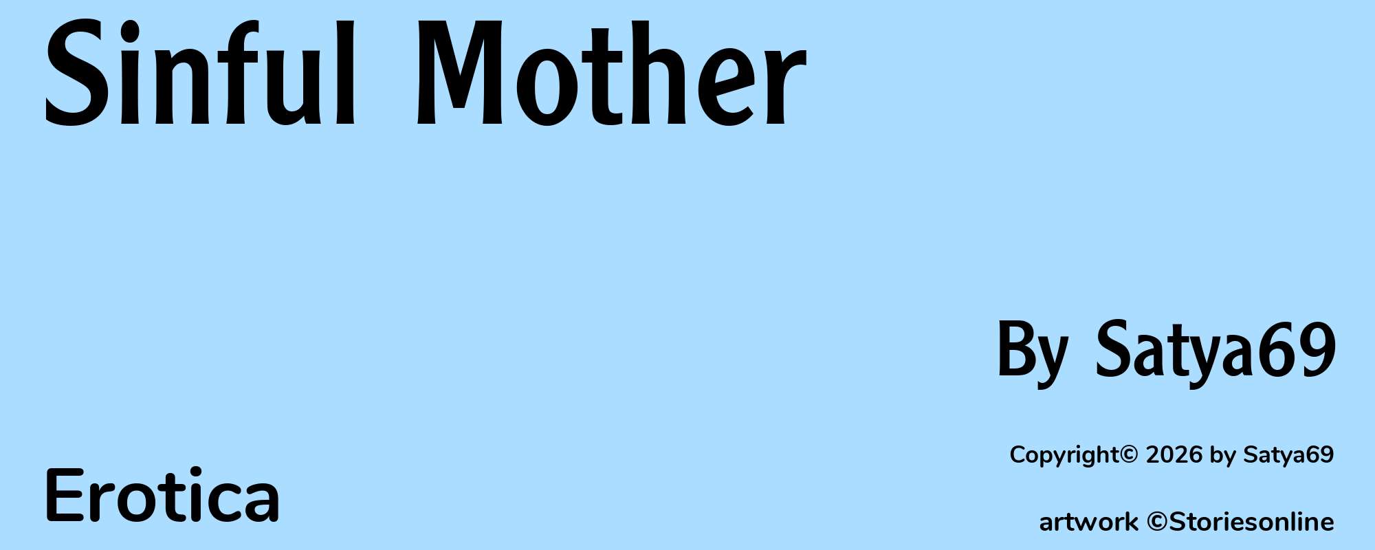 Sinful Mother - Cover