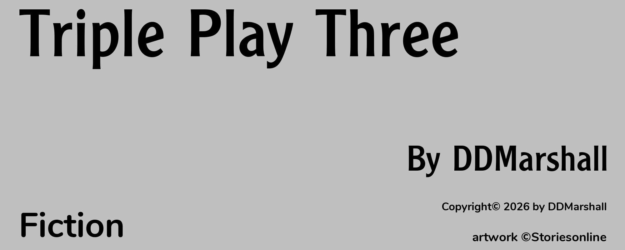 Triple Play Three - Cover