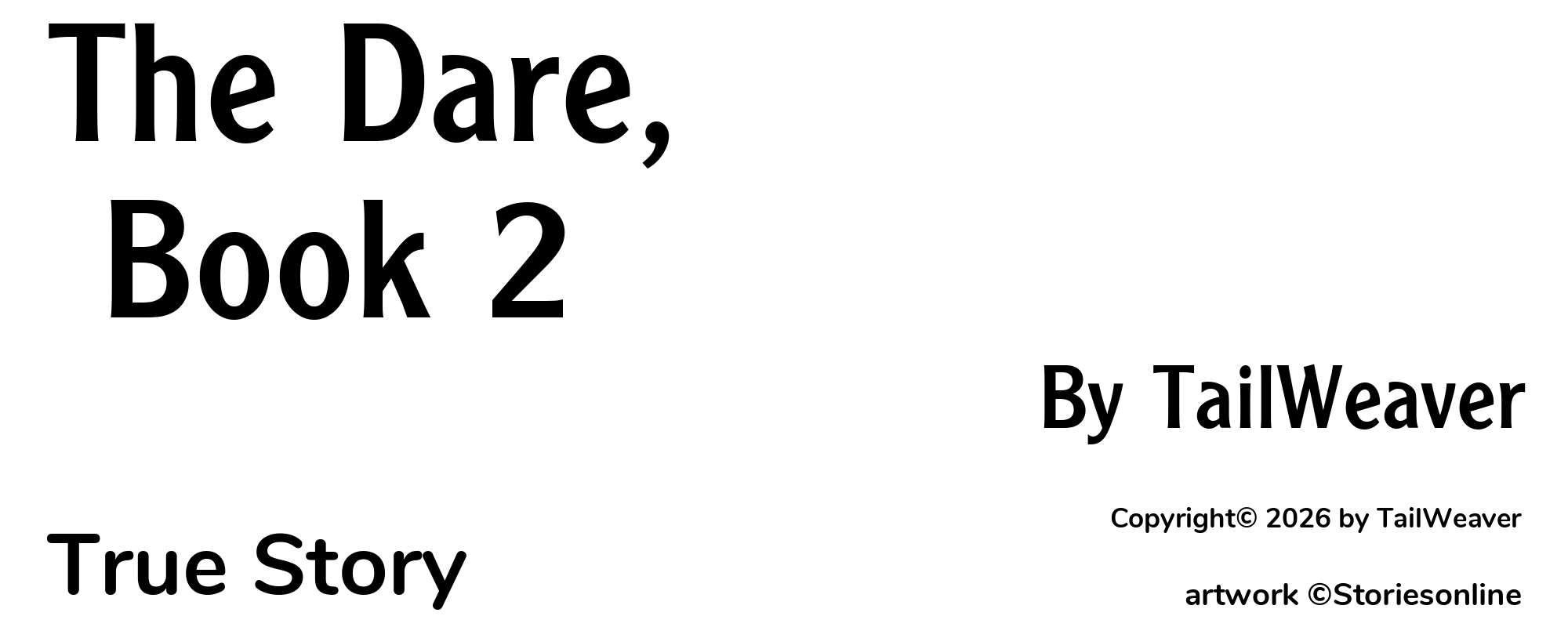 The Dare, Book 2 - Cover