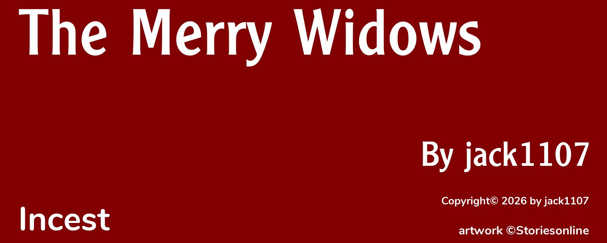 The Merry Widows - Cover