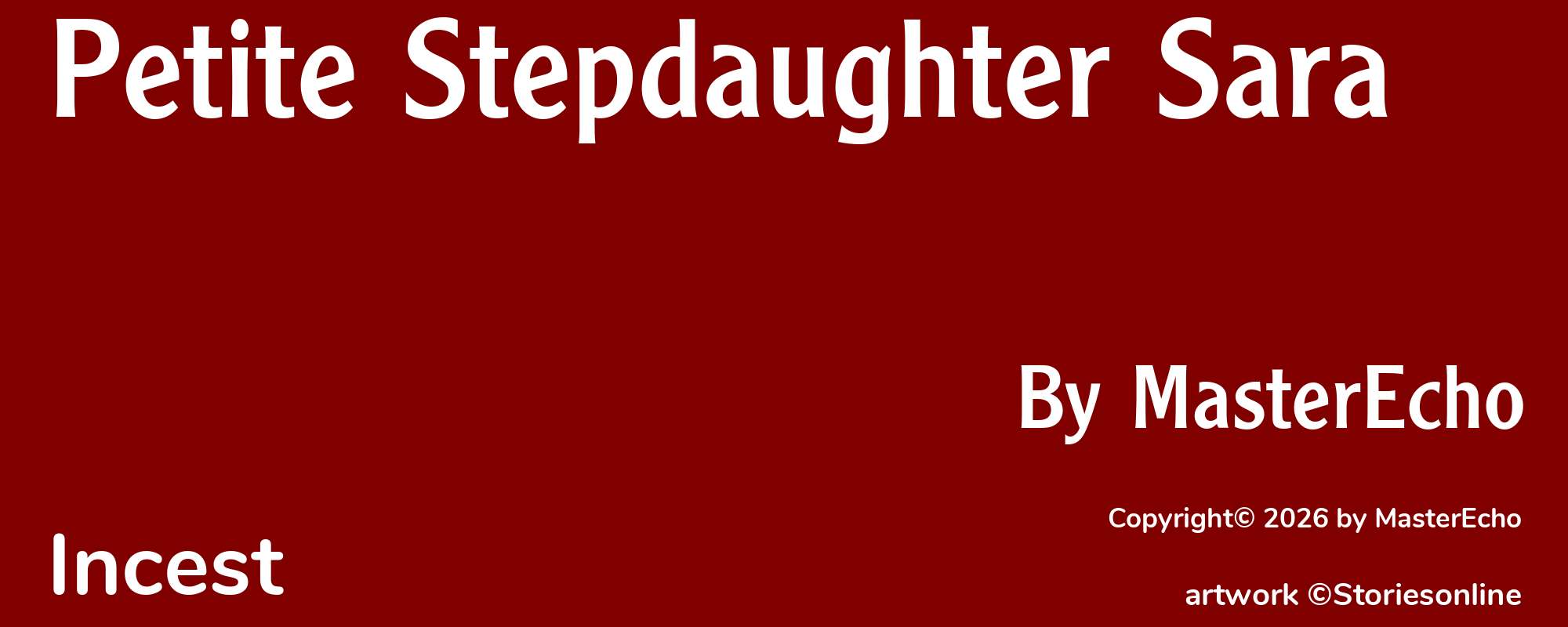 Petite Stepdaughter Sara - Cover