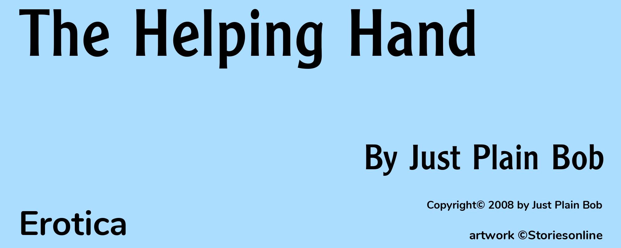 The Helping Hand - Cover