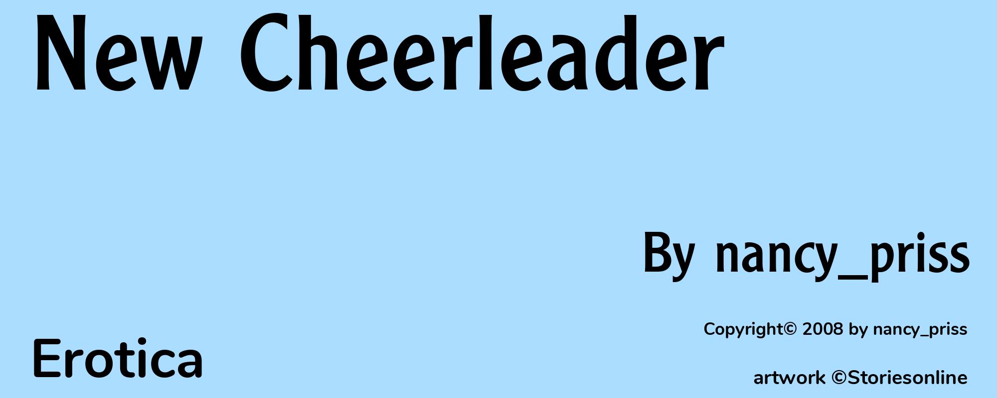 New Cheerleader - Cover