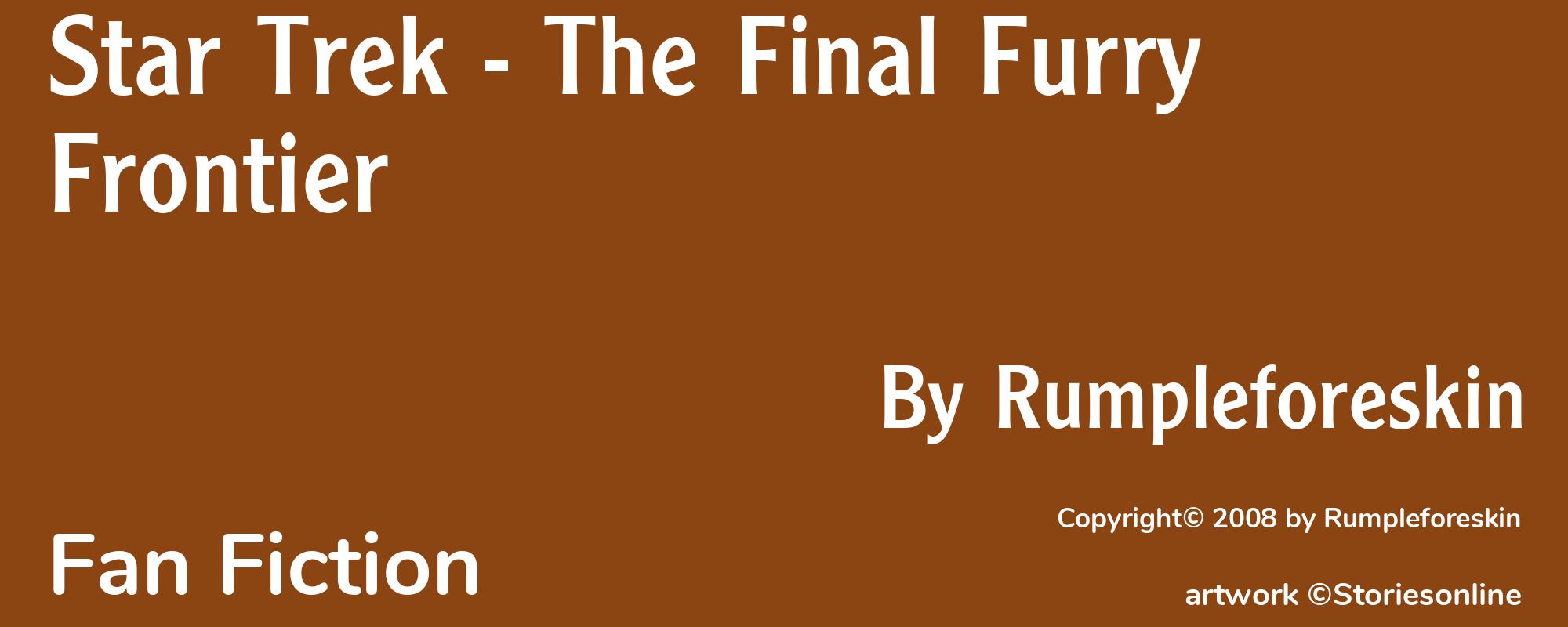 Star Trek - The Final Furry Frontier - Cover