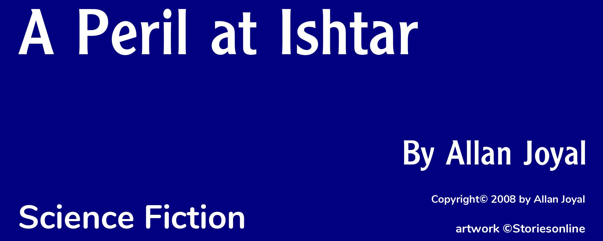 A Peril at Ishtar - Cover