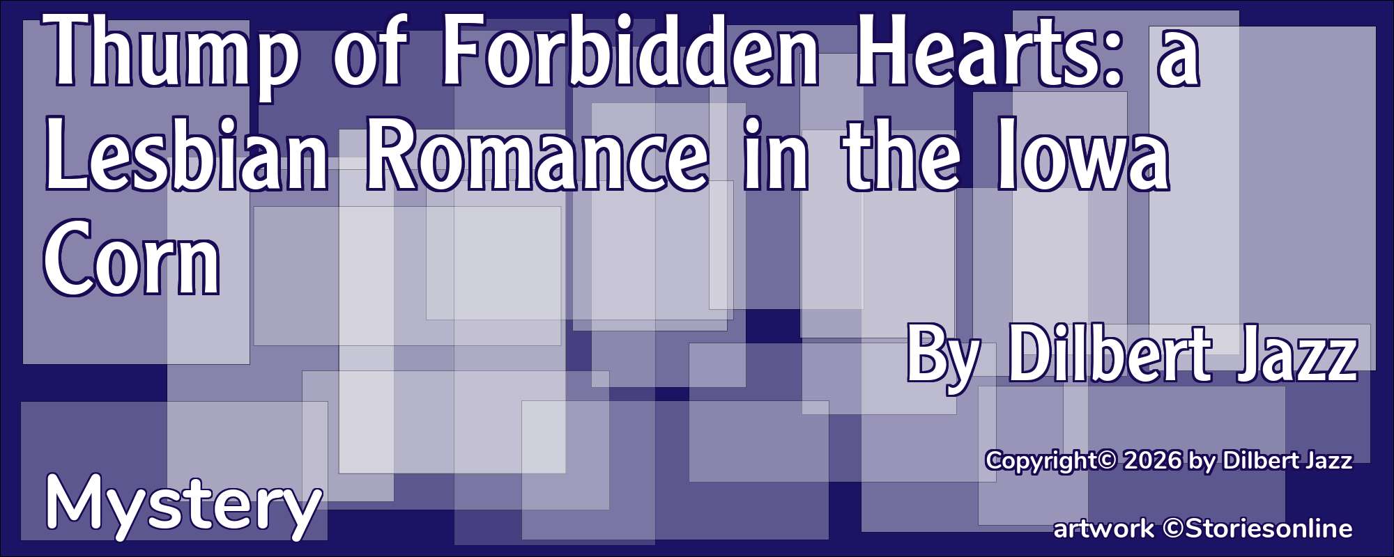 Thump of Forbidden Hearts: a Lesbian Romance in the Iowa Corn - Cover
