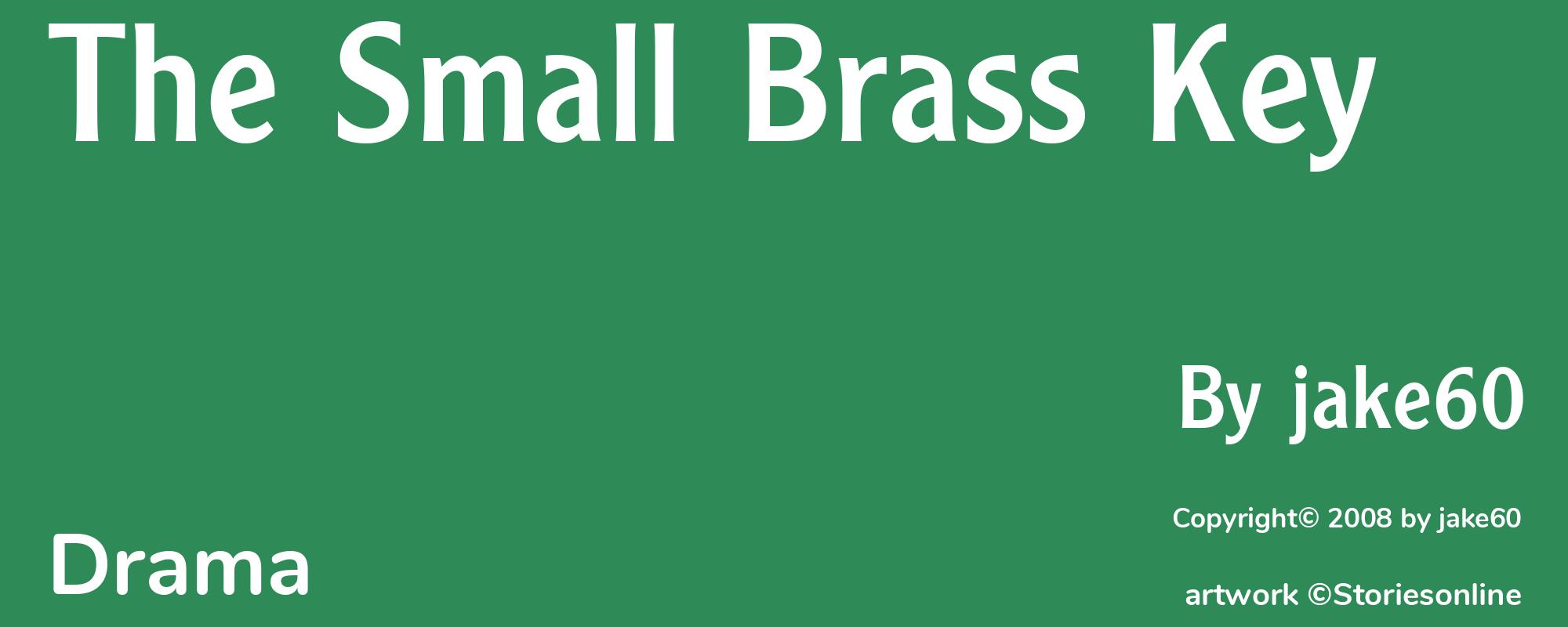 The Small Brass Key - Cover