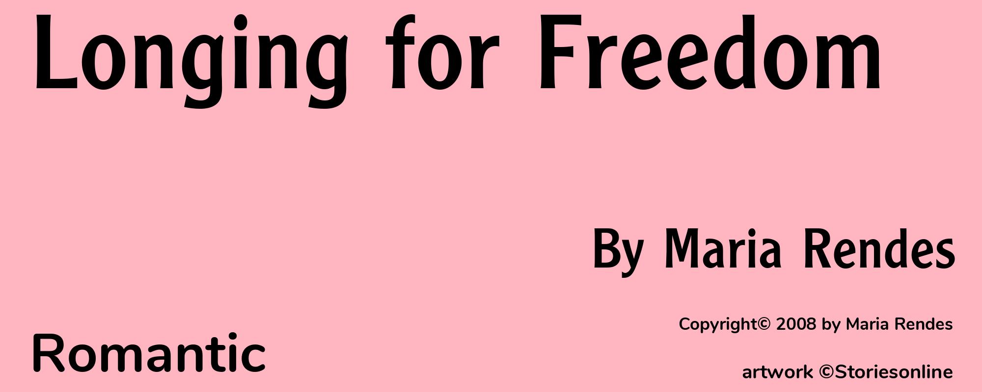 Longing for Freedom - Cover