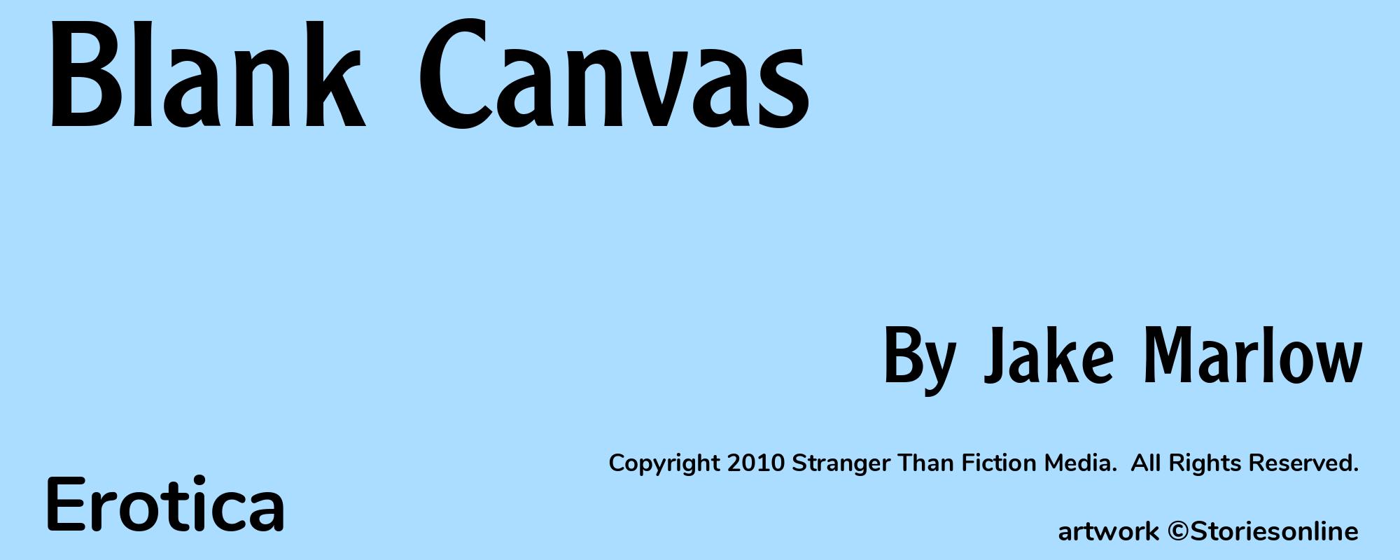 Blank Canvas - Cover