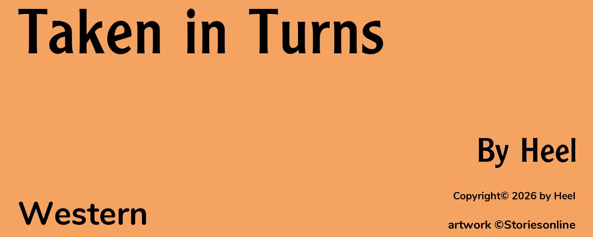 Taken in Turns - Cover