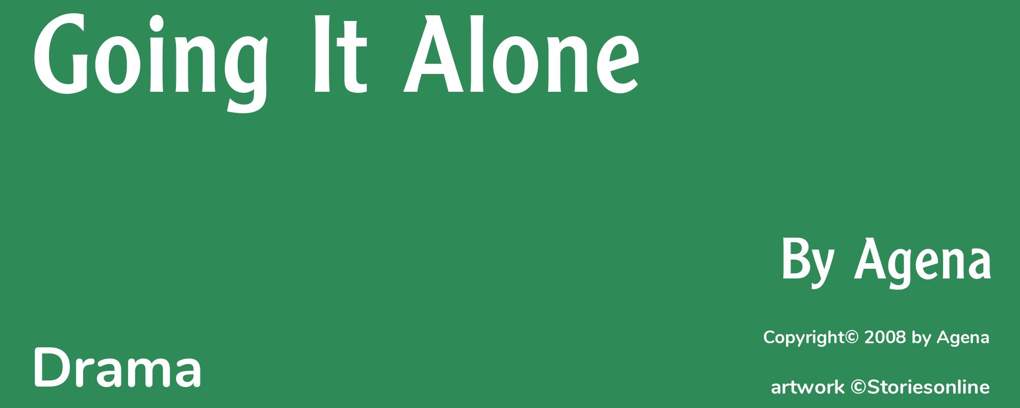 Going It Alone - Cover