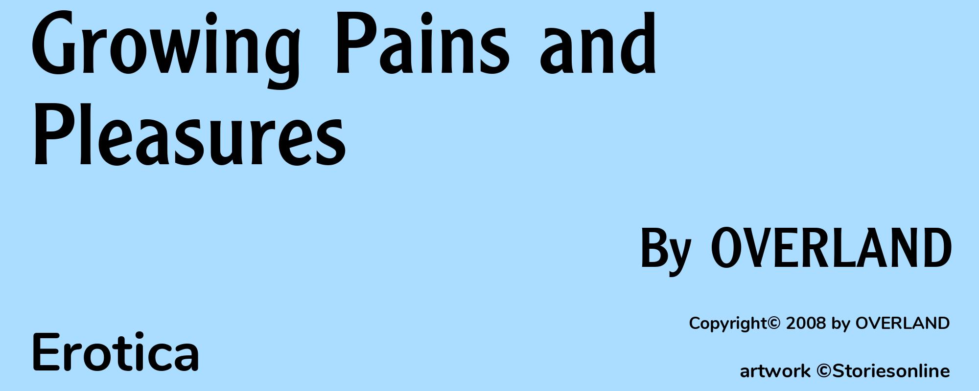 Growing Pains and Pleasures - Cover