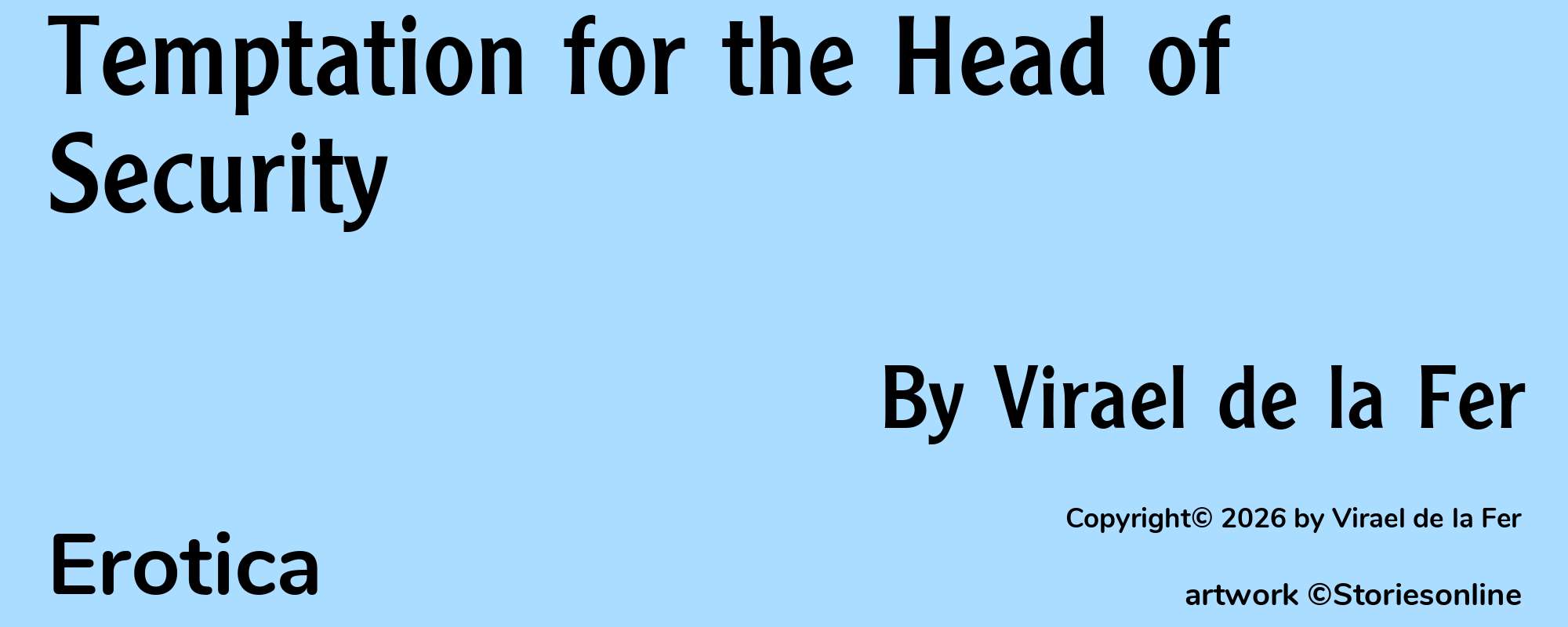 Temptation for the Head of Security - Cover