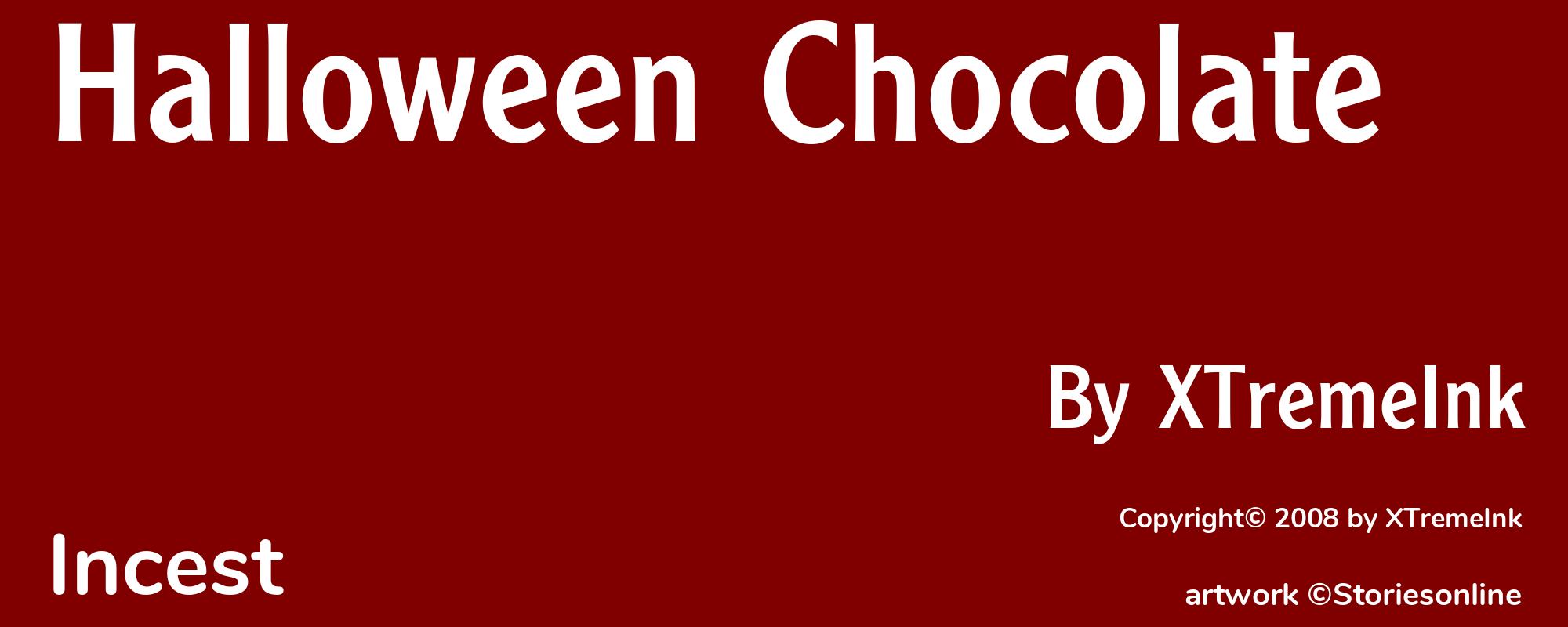 Halloween Chocolate - Cover