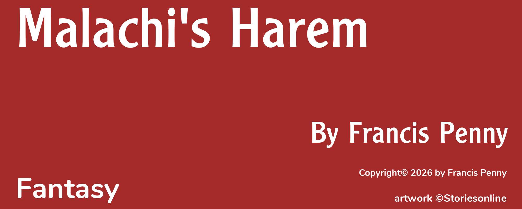 Malachi's Harem - Cover