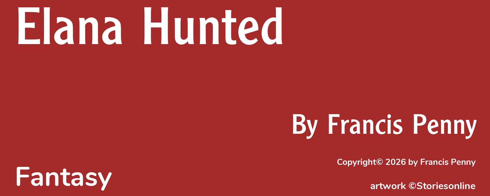 Elana Hunted - Cover