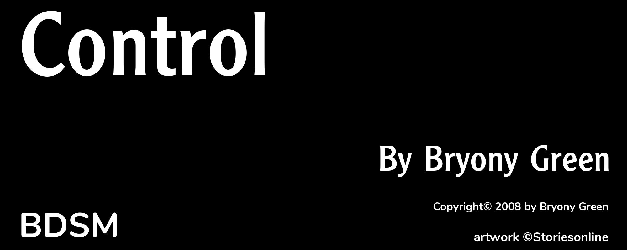 Control - Cover