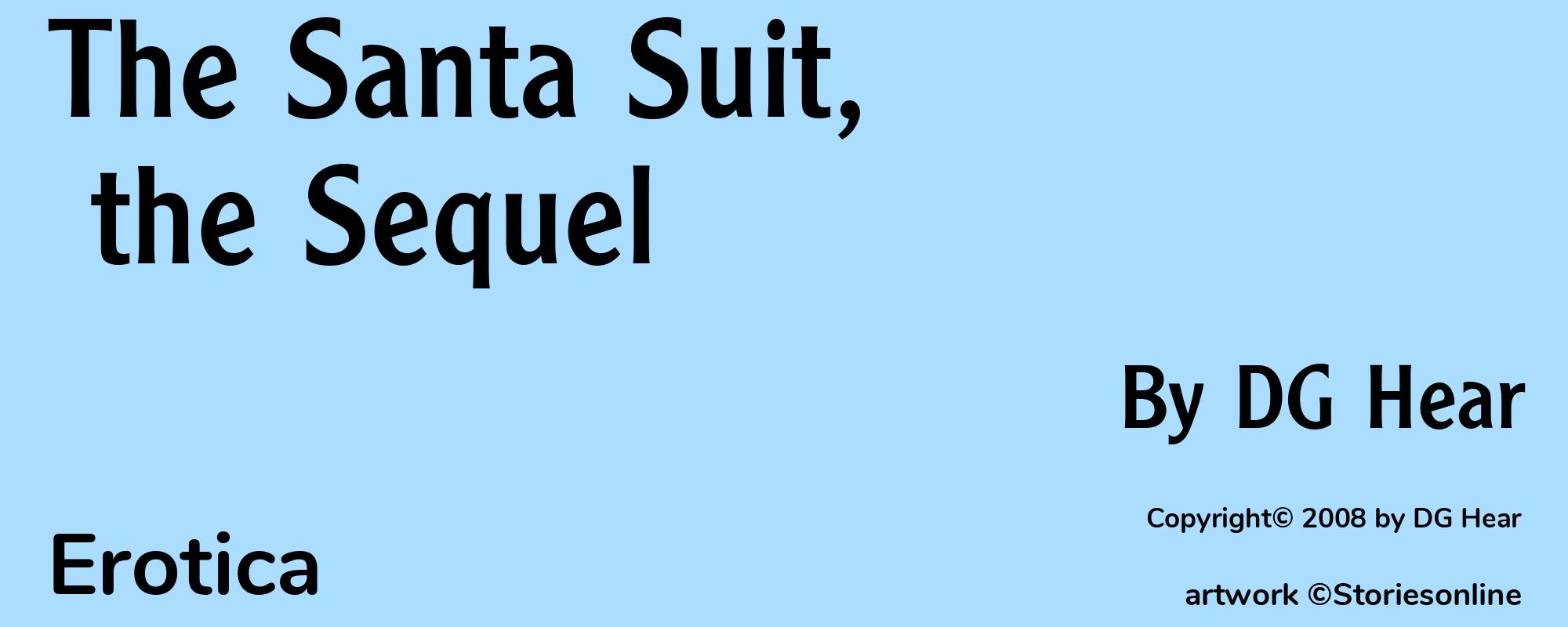 The Santa Suit, the Sequel - Cover