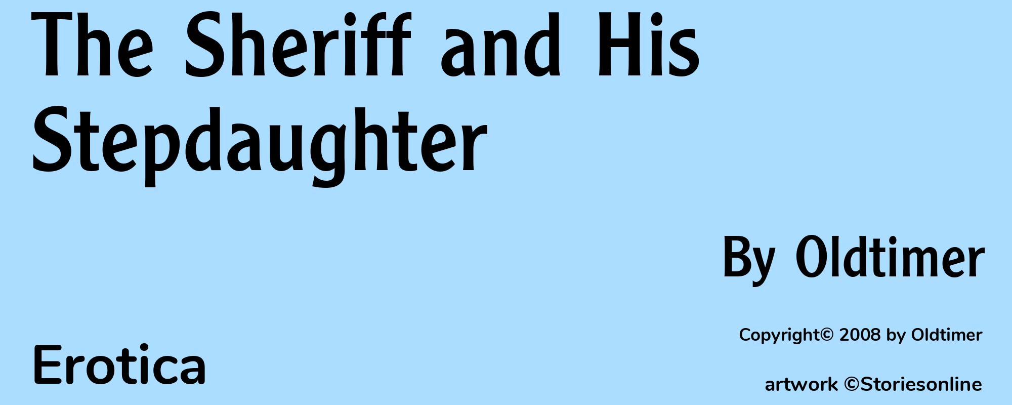 The Sheriff and His Stepdaughter - Cover