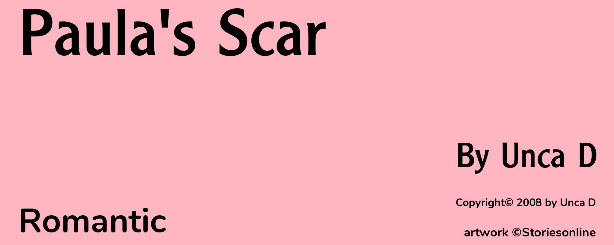 Paula's Scar - Cover