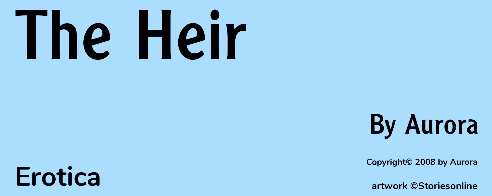 The Heir - Cover