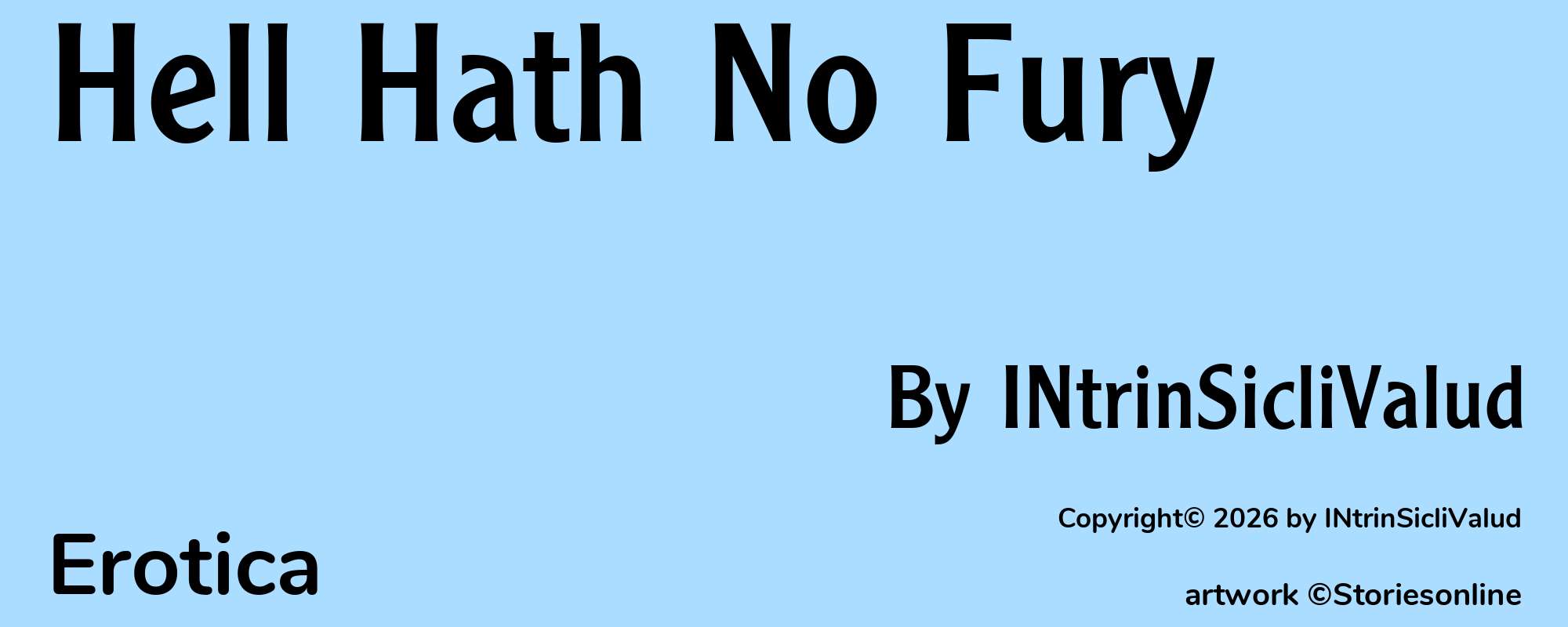 Hell Hath No Fury - Cover