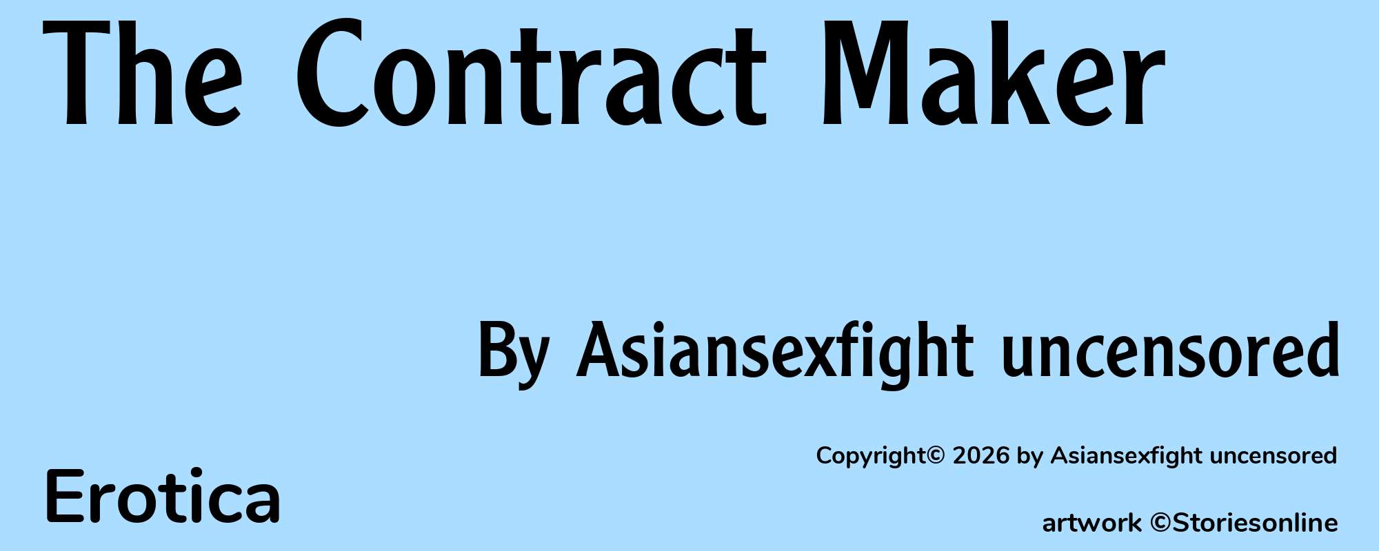 The Contract Maker - Cover