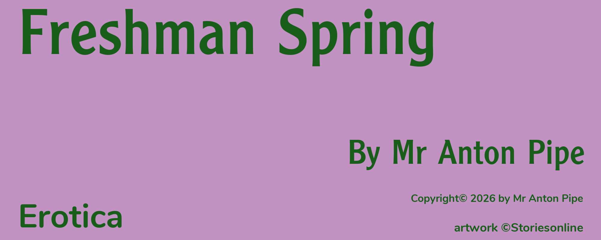 Freshman Spring - Cover