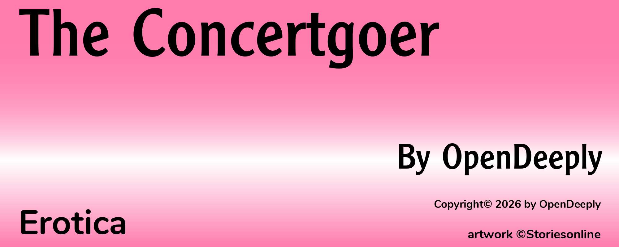 The Concertgoer - Cover