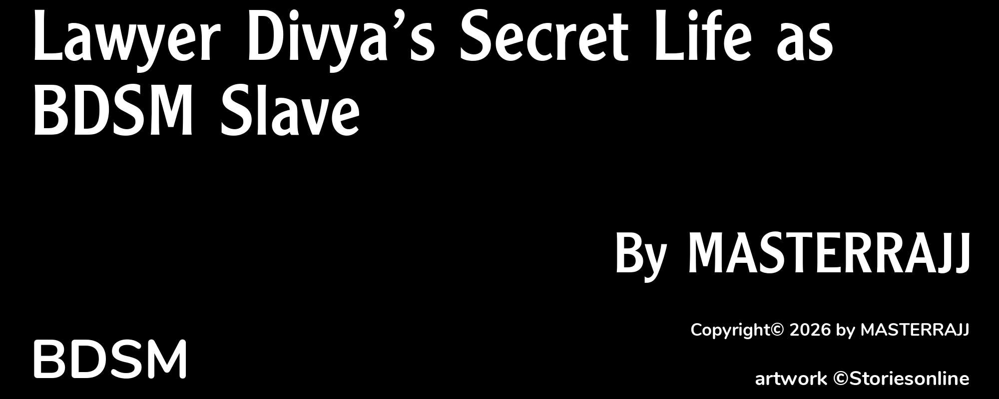 Lawyer Divya’s Secret Life as BDSM Slave - Cover