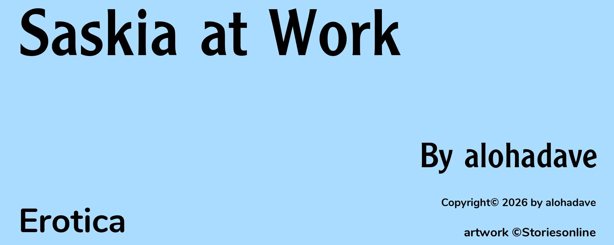 Saskia at Work - Cover