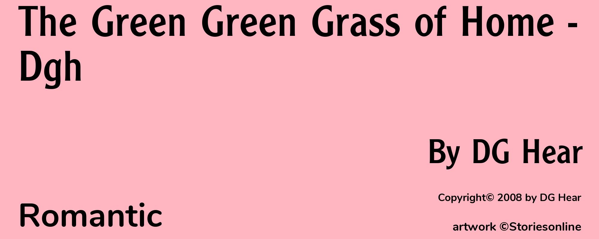 The Green Green Grass of Home - Dgh - Cover