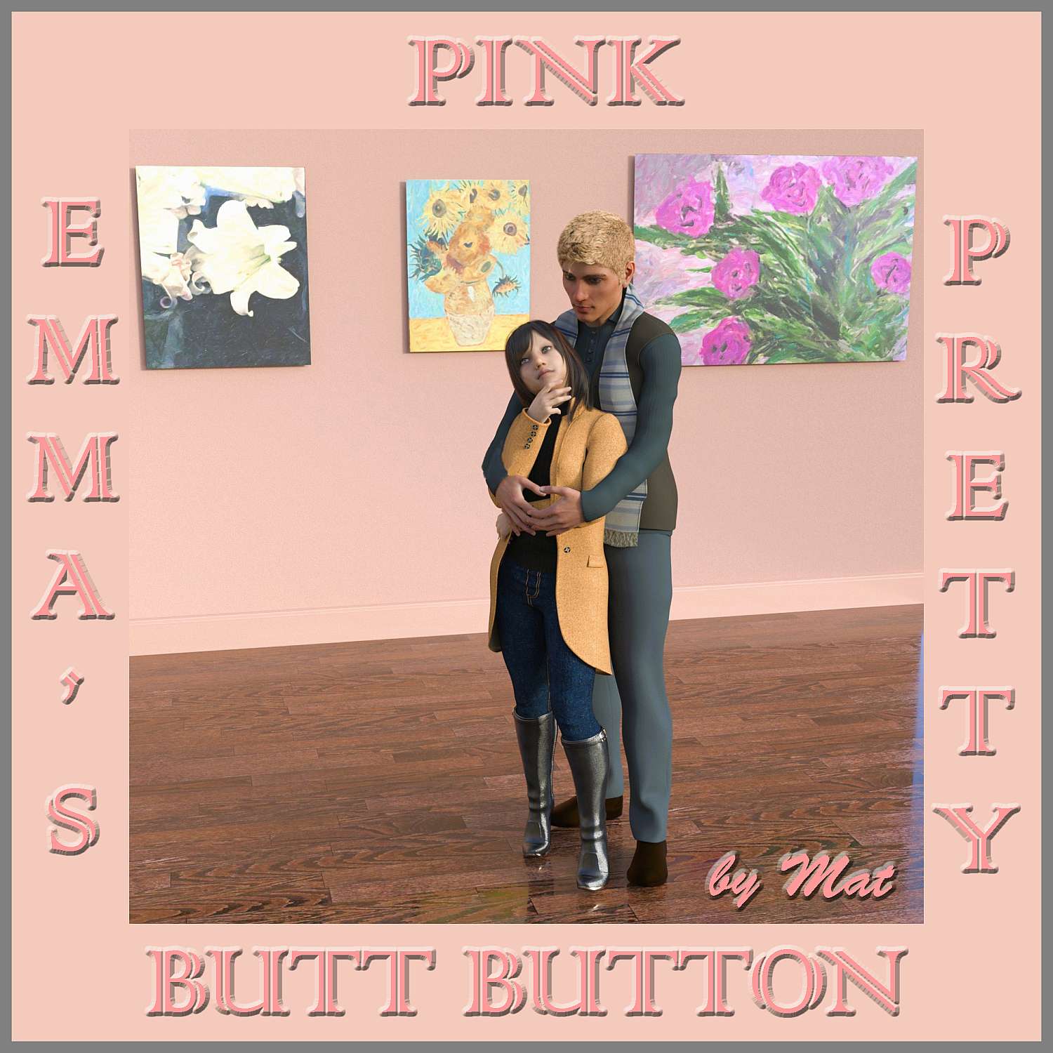 Emma's Pretty Pink Butt Button - Cover