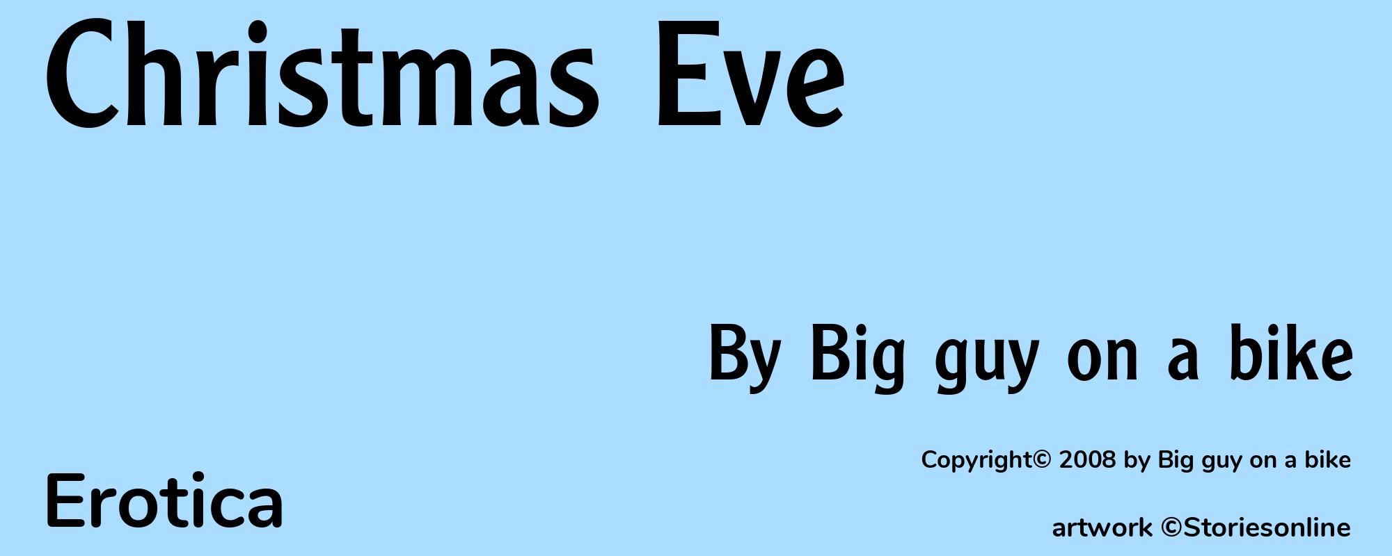 Christmas Eve - Cover