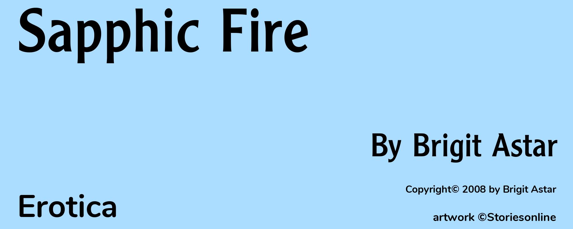 Sapphic Fire - Cover