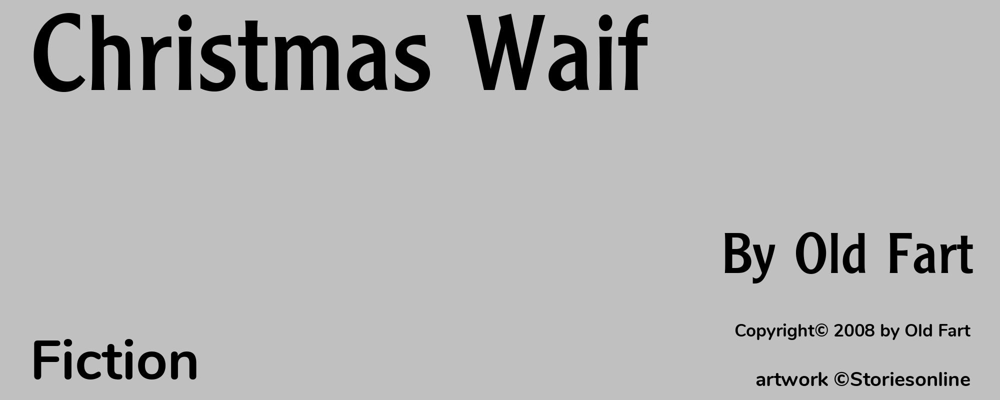 Christmas Waif - Cover