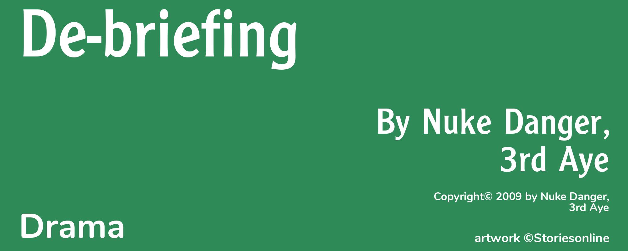 De-briefing - Cover