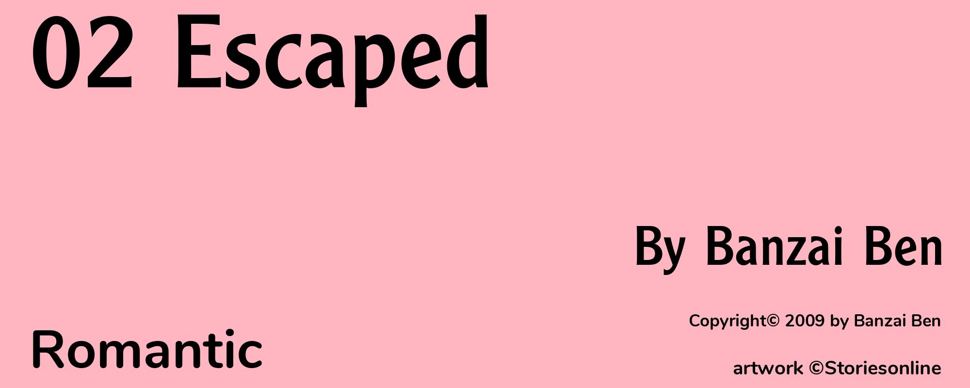 02 Escaped - Cover