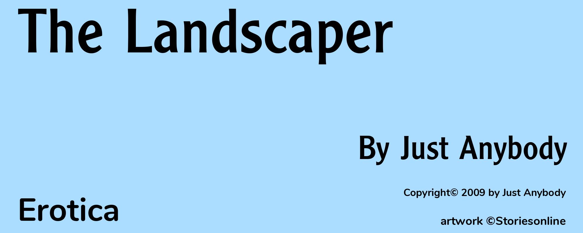 The Landscaper - Cover