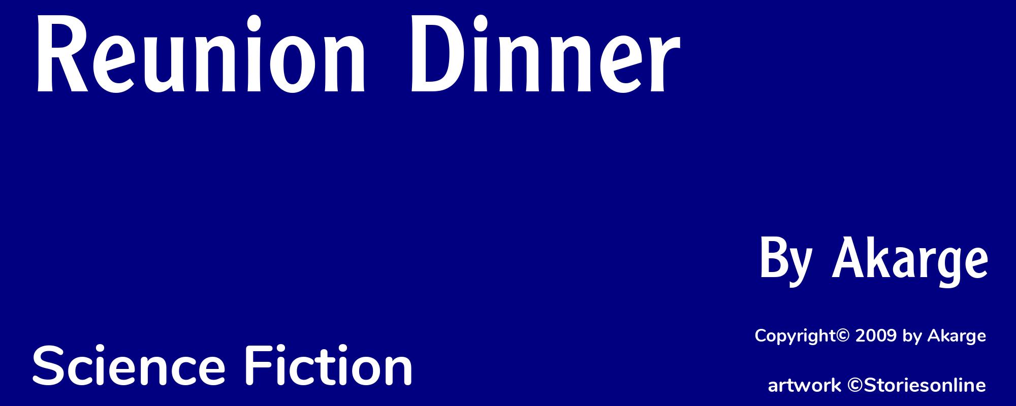 Reunion Dinner - Cover