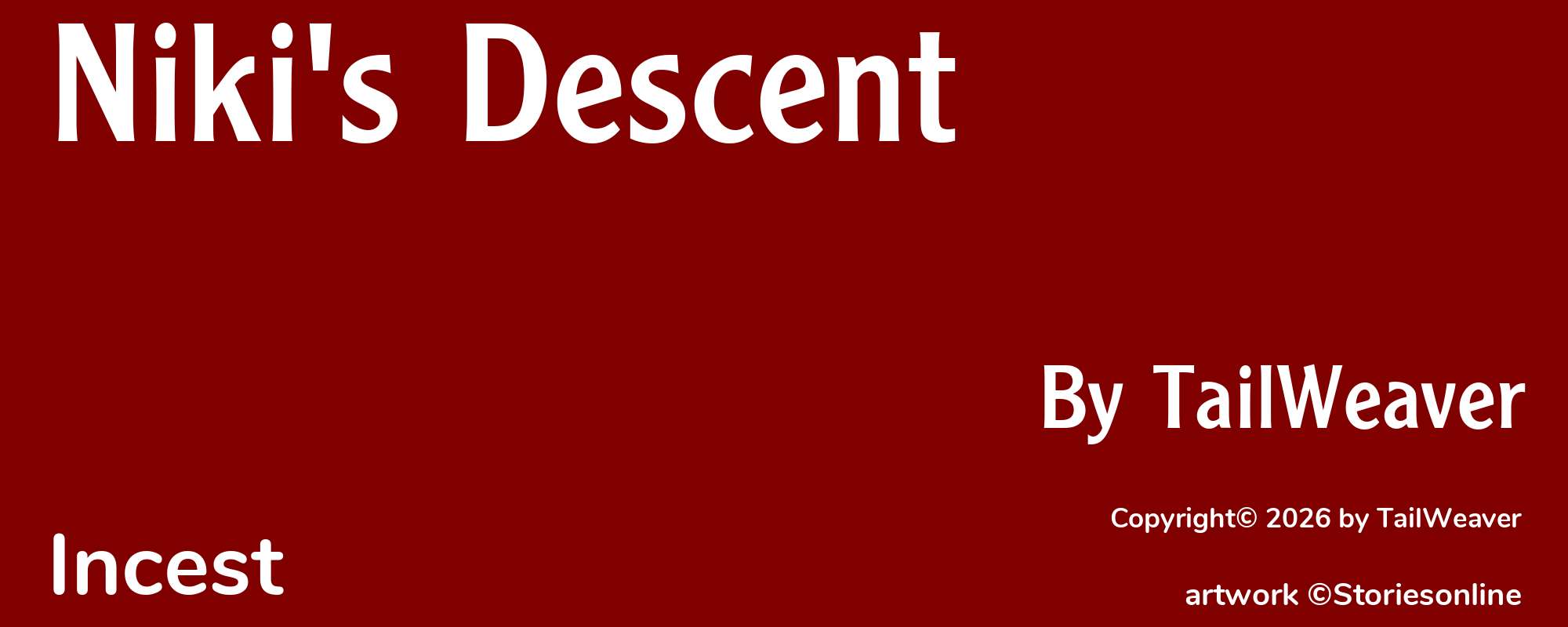 Niki's Descent - Cover