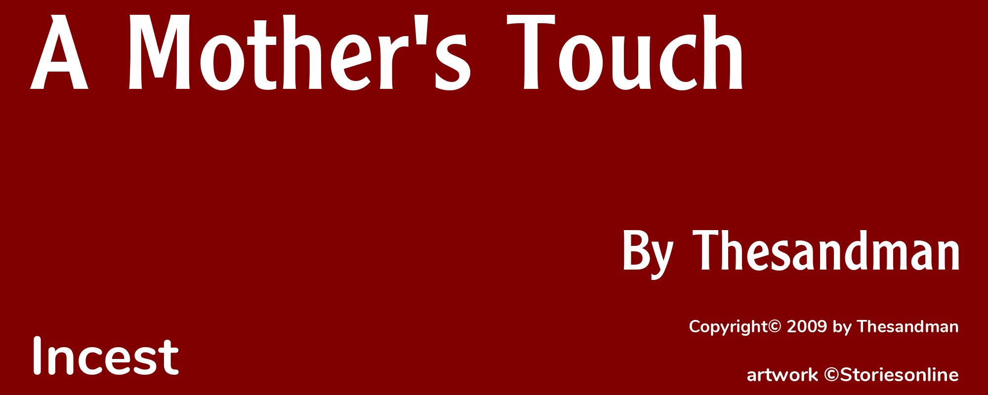 A Mother's Touch - Cover