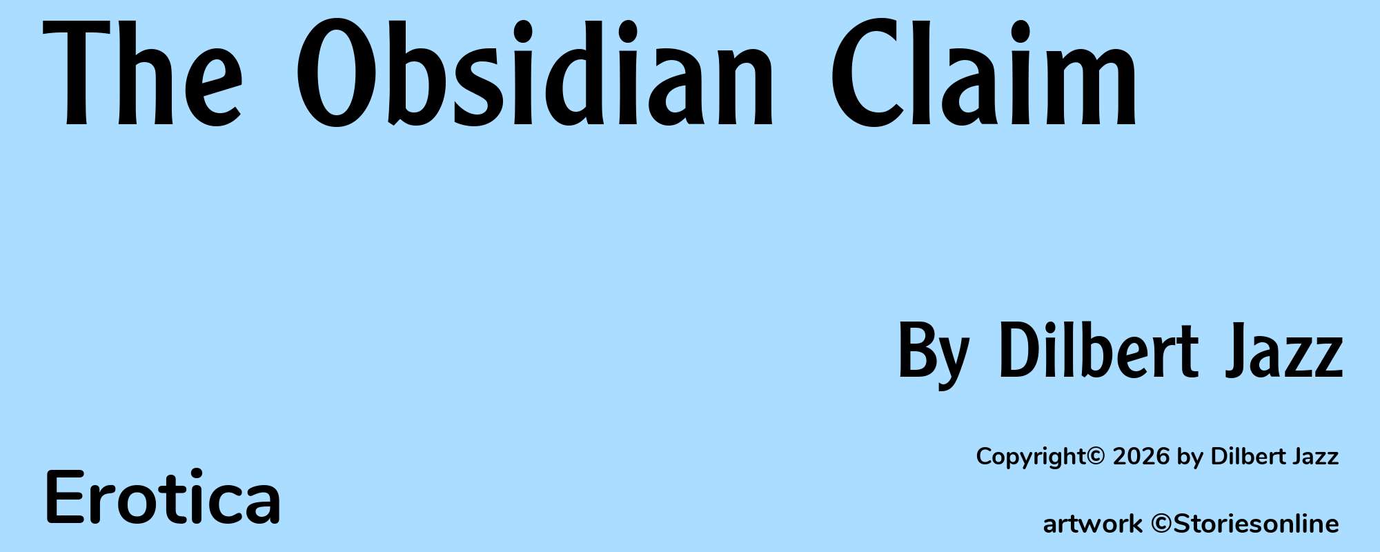 The Obsidian Claim - Cover