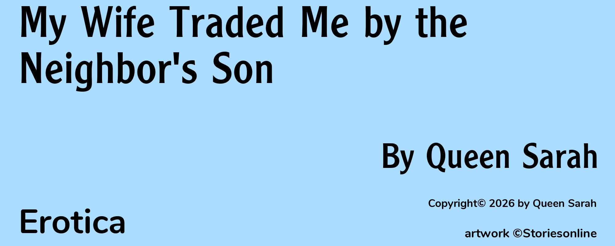 My Wife Traded Me by the Neighbor's Son - Cover