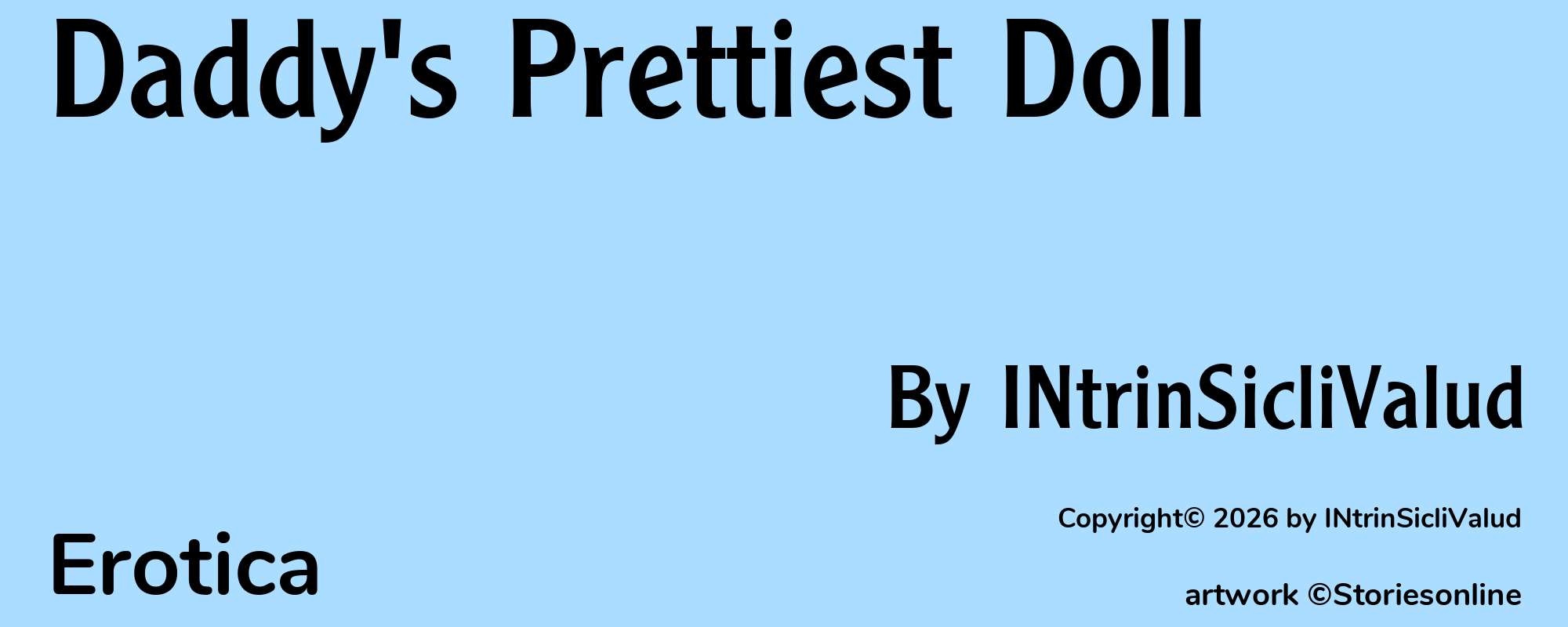 Daddy's Prettiest Doll - Cover