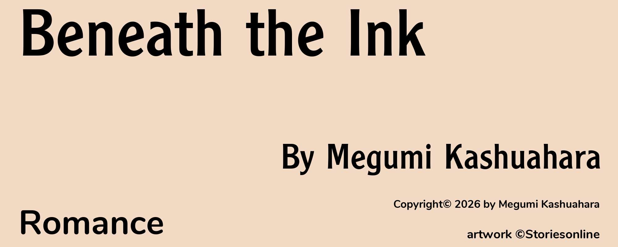 Beneath the Ink - Cover
