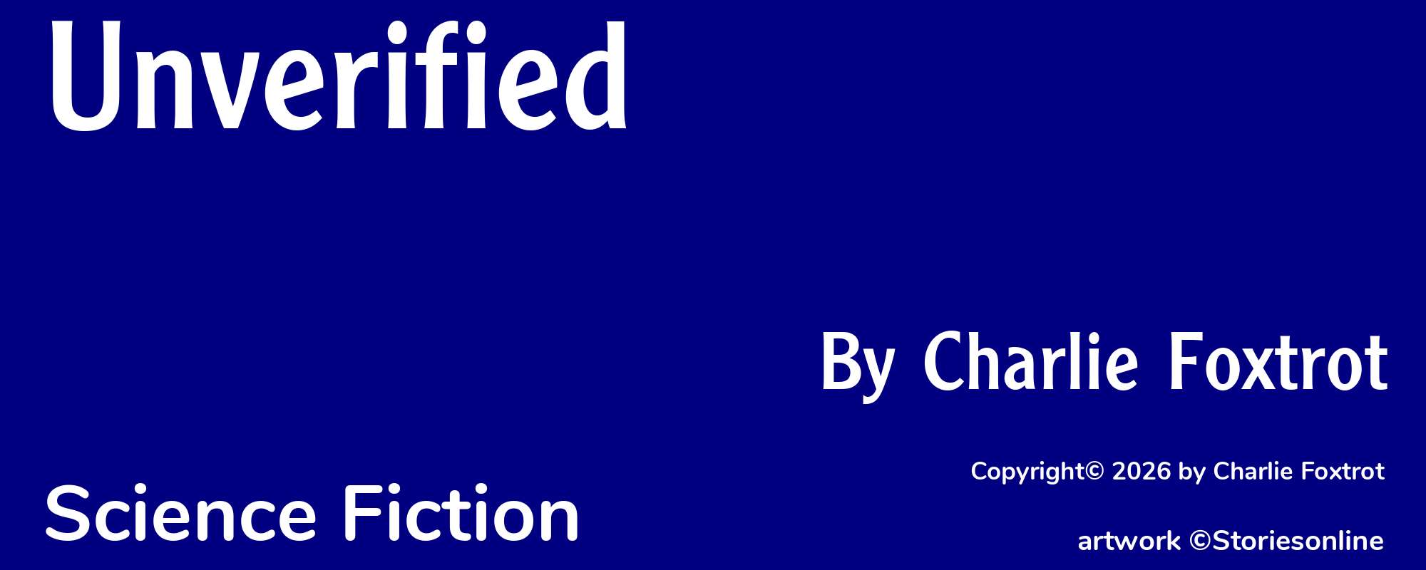 Unverified - Cover