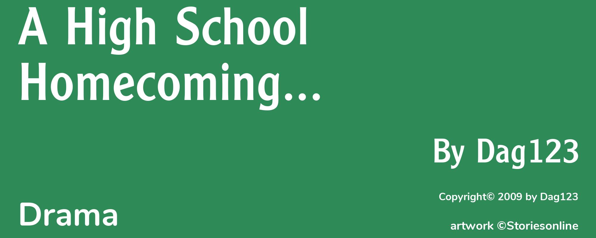 A High School Homecoming... - Cover