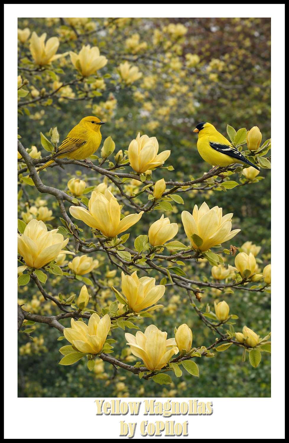 Yellow Magnolias - Cover