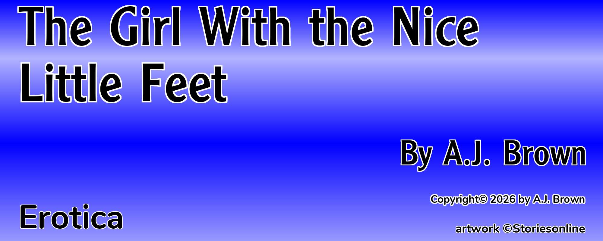 The Girl With the Nice Little Feet - Cover